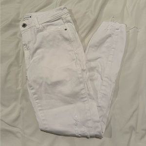 NWOT Zara White Denim Jeans
